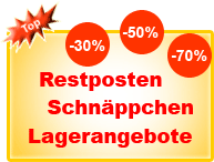 Angebote, Restposten, Lagerabverkauf